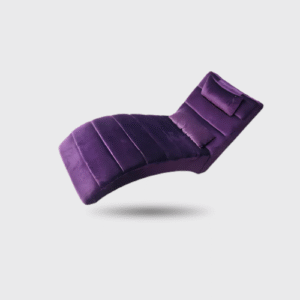 Upholstered Velvet Sun Chaise 2