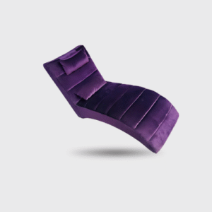 Upholstered Sun Chaise Velvet Color