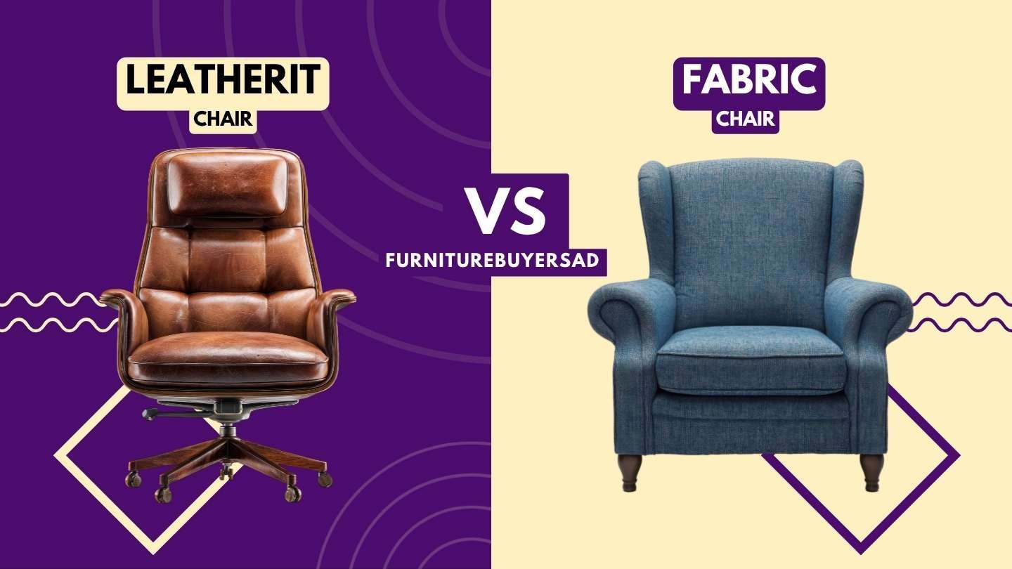 Leatherite vs Fabric Chairs: Which One Is Better for Home & Office Use?