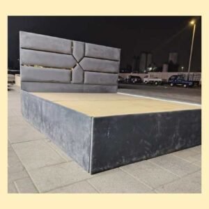 Used Bed Abu Dhabi with Padded Headboard