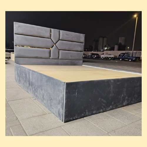 Used Bed Abu Dhabi with Padded Headboard