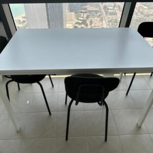 Used Dining Table with 4 Chairs Abu Dhabi